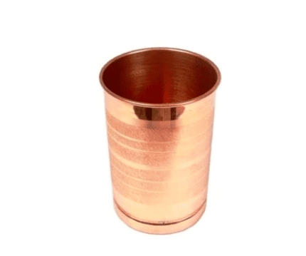 100% Pure Copper Glass
