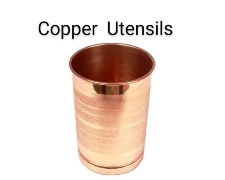 100% Pure Copper Glass